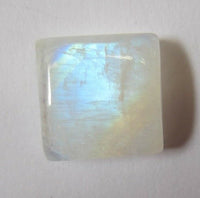 Rainbow Moonstone Square flat back Cabochon High Quality 7mm 8mm 10mm 12mm