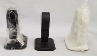 Earring Display Stand 3.5"H White Faux Leather US Seller