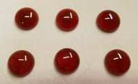4pcs Carnelian Calibrated Round Cabochon 10mm 12mm 14mm 16mm HIgh Quality Cabs
