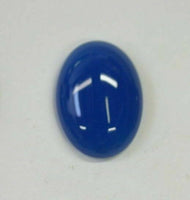 22x30mm Natural Blue Onyx Calibrated Oval Cabochon Gemstones Gems Jewelry
