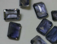 3x5mm Natural Purple Iolite Emerald Faceted Gemstone Great Quality Free gem jar