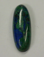 Natural Azurite Malachite Calibrated Long Oval Cabochon 5x10 6x12 7x14 8x22 8x30