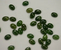 4pcs British Columbia Nephrite BC Jade Oval Cabochon 5x7 6x8 7x9 8x10 10x12 Gems