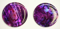 Purple Paua Shell Round High Quality Cabochon Calibrated 16m 18mm 20mm 30mm 38mm