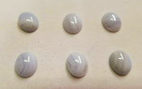 12x16mm Natural Blue Lace Agate Calibrated Oval Cabochon Cab Gemstones Gems