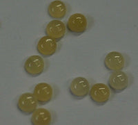 10pcs Aventurine Yellow Round Calibrated Cabochon High Quality Gemstones 4mm