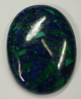 Natural Azurite Malachite Oval Cabochon 12x16 13x18 15x20 18x25 20x30 30x40 Gems
