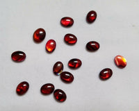Lot of 10 Red Paua Shell Oval Cabochon High Quality 4x6mm 5x7mm up to 10x14
