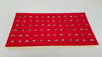 72 Slot Ring Foam Holder Display Black Blue Red and Grey choices Best Price