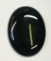 Black Onyx Oval flat back Cabochon High Quality 15x20 18x25 22x30 30x40