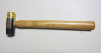 9.5" and 8 oz Dual Plastic Head Mallet with Wooden Handle Jewelry Hammer