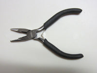 5" Black Comfort Grip Handle Smooth Jaw Long Nose Plier Jewelry Premium Quality Tool