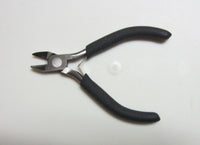 5" Black Comfort Grip Handle Pointed Tip Diagonal Plier Cutter Jewelry Premium Quality Tool