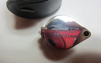 10x21MM Magnification Chrome Body Triplet Jeweler's Loupe