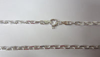 16" 2.9mm Solid .925 Sterling Silver Anchor Chain Necklace Jewelry 80829