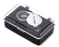10x18mm Magnification Chrome Round Body Jewelers Loupe