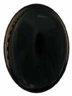 Onyx Black Cabochon