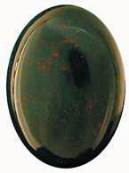 Bloodstone Cabochon