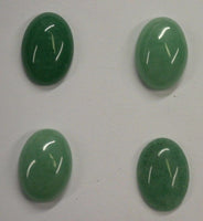 4pcs Natural Green Aventurine Oval Cabochon High Quality 12x16 13x18 15x20 18x25 22x30 Free Ship US SELLER