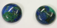 Natural Azurite Malachite Round Calibrated Cabochon High Quality Gemstones 12mm 14mm 16mm 18mm 20mm 30mm