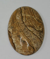 Natural Picture Jasper Oval Cabochon High Quality 18x25 22x30 30x40 Gemstones