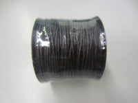 1mm Black Waxed Linen Thread Cord String Jewelry Making Craft  25MM