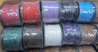 1mm Waxed Linen Thread Cord String Jewelry Making Craft 70 Yards