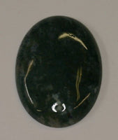 Moss Agate Oval Cabochon High Quality 18x25mm 22x30mm 30x40mm Gemstones