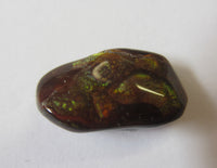 15.6mmx8mm Natural Free Form Fire Agate Gemstone 6.5 ct. Great Color Gemstone.