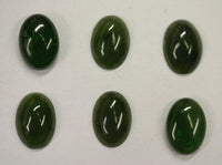 4pcs Neprhite British Columiba BC Canada Jade Calibrated Oval Cabochon 5x7 6x8 7x9 8x10 10x12 Gemstones