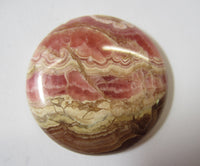 40mm Natural Rhodochrosite Calibrated Round Cabochon High Quality Gemstone HARD TO FIND
