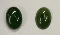 2pcs Neprhite British Columiba BC Canada Jade Calibrated Oval Cabochon 10x14 12x16 13x18 Gemstones