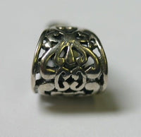 15mm x 10.5mm Solid .925 Sterling Silver Filigree Bali Style Pendant Bail