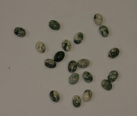 Lot of 4 Tree Agate Oval Cabochon High Quality 6x8 8x10 10x12 10x14 Gemstones