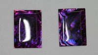Paua Shell Abalone Calibrated Rectangle Cabochon 18x25mm Red Blue Green Purple High Quality Gemstones US SELLER