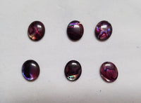 6 Paua Shell Purple Oval Cabochon High Quality 12x16mm 13x18mm 15x20mm Gemstones US SELLER