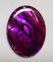 Natural Purple Paua Shell Oval Cabochon High Quality 18x25mm 22x30mm 30x40mm Gemstones US SELLER