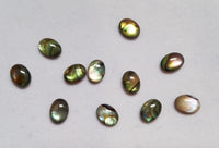 10 Paua Shell Abalone Oval Cabochon High Quality 4x6 5x7 6x8 7x9 8x10 10x12 10x14mm Gemstones US SELLER
