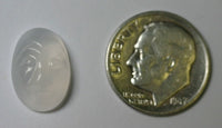 14x10mm 10x14mm Oval Moonstone Natural Carved Face Cabochon Gemstone stone RARE US SELLER