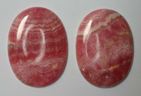15x20mm Natural Rhodochrosite Calibrated Oval Cabochon Cab Gems Gemstones Jewelry