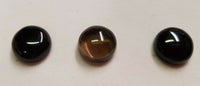 2pcs 8mm Natural Smoky Quartz Round Cabochon Cab Gemstones Gems Jewelry