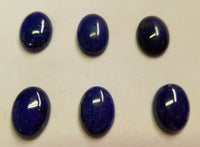 13x18mm 18x13mm Lapis Lazuli Calibrated Oval Cabochon Cab Gems Gemstones US SELLER