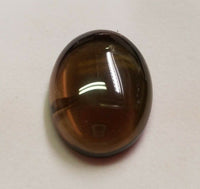15x20mm Natural Smoky Quartz Oval Cabochon Cab Gemstones Gems Jewelry