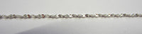 16" 1.2mm Solid .925 Sterling Silver Twist Serp Chain Pendant Chain Necklace 81212