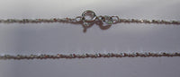 16" 1.2mm Solid .925 Sterling Silver Twist Serp Chain Pendant Chain Necklace 81212