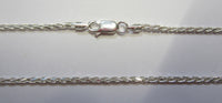 18" 2mm Solid .925 Sterling Silver Diamond Cut Wheat Chain Necklace Made in Italy 80620